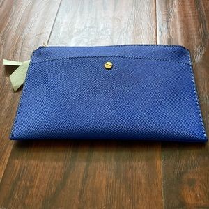 J Crew Blue Clutch